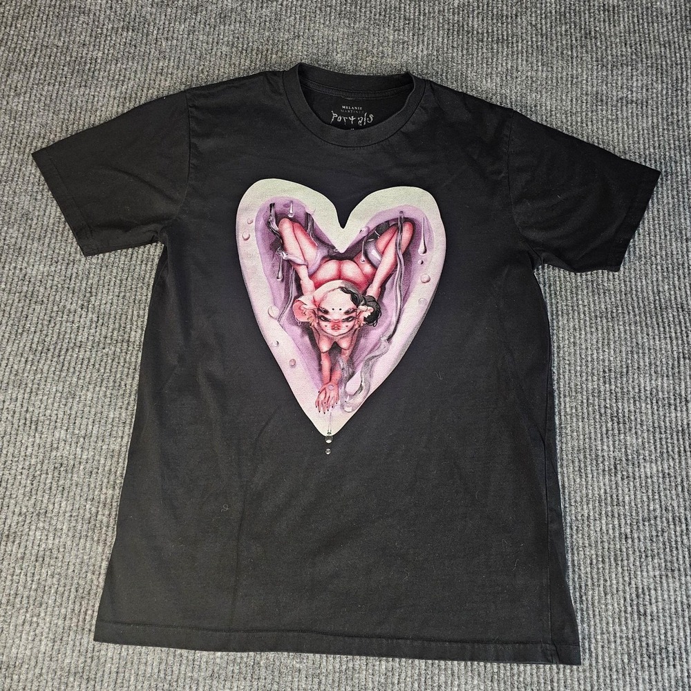 Melanie Martinez Shirt Mens Medium Black Portals Album Art Graphic Tee Music